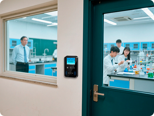 QR code access control Strictly limit the qualifications of laboratory operators