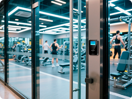 QR code access control Shared fitness center achieves unmanned management and control