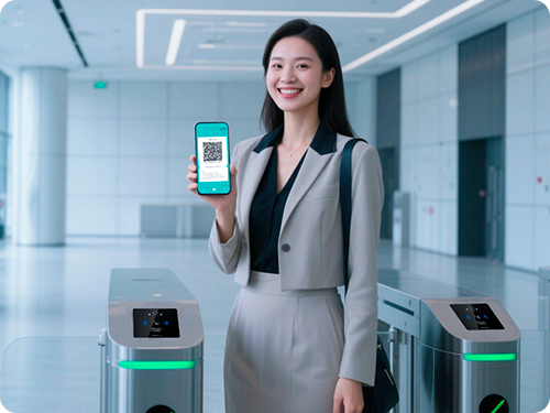 QR code access control Simplify visitor management process to improve efficiency