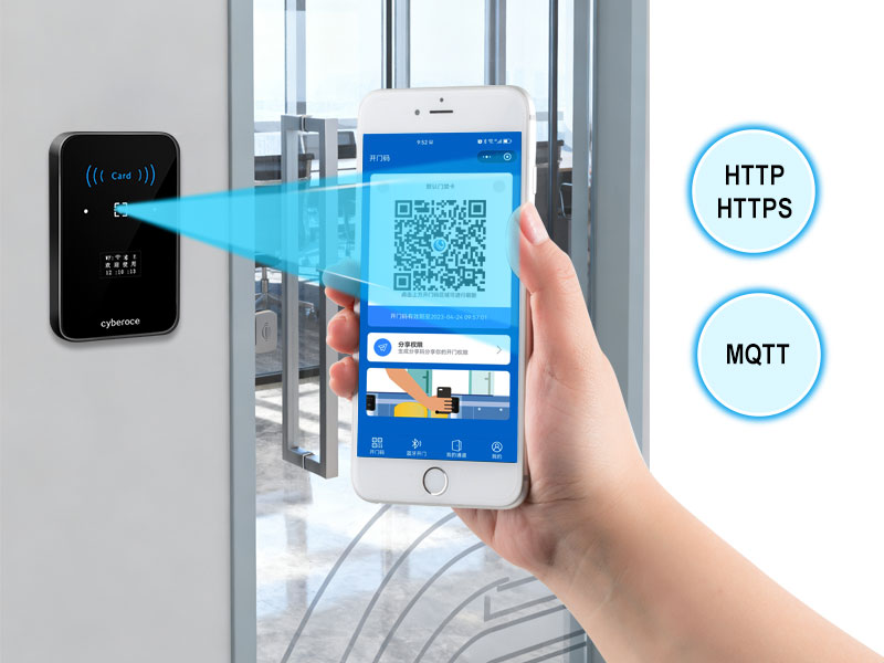 cyberoce QR code access control