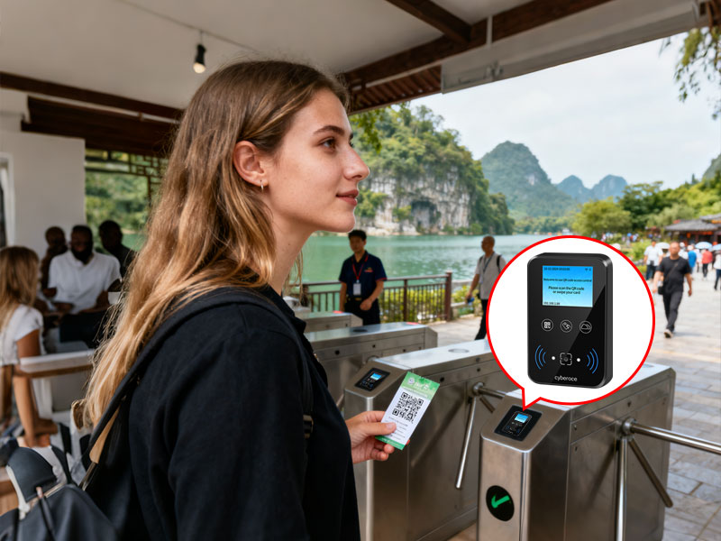 Shorten Peak-hour Queues—QR Code Access Control Boost Entry Efficiency