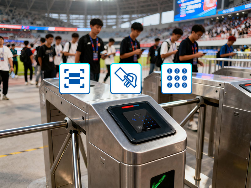 Advantage 3: QR Code Access Control Flexible Access Methods for Diverse Scenarios