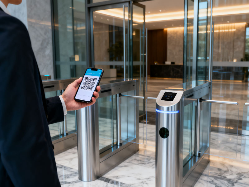 Access Control with QR Code Legal Compliance in Access Authorization and Revocation