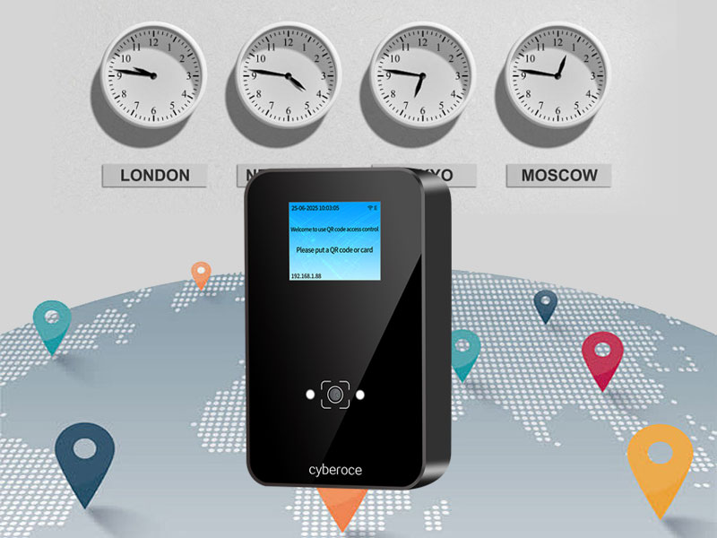 Why QR Code Access Control Needs to Use the Time Zone Function