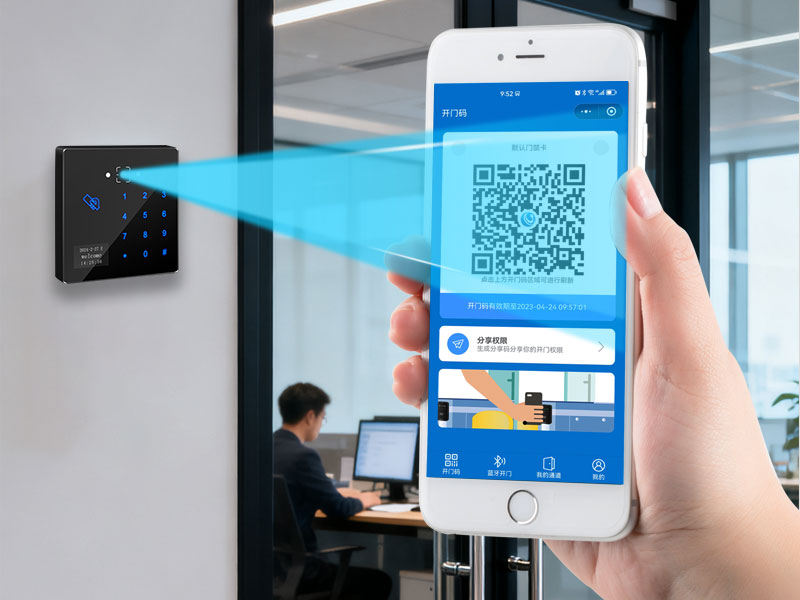 Dynamic QR Code Access Control