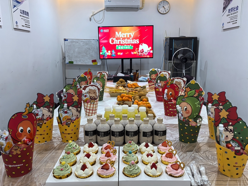 Christmas party gifts prepared by Cyberoce for employees