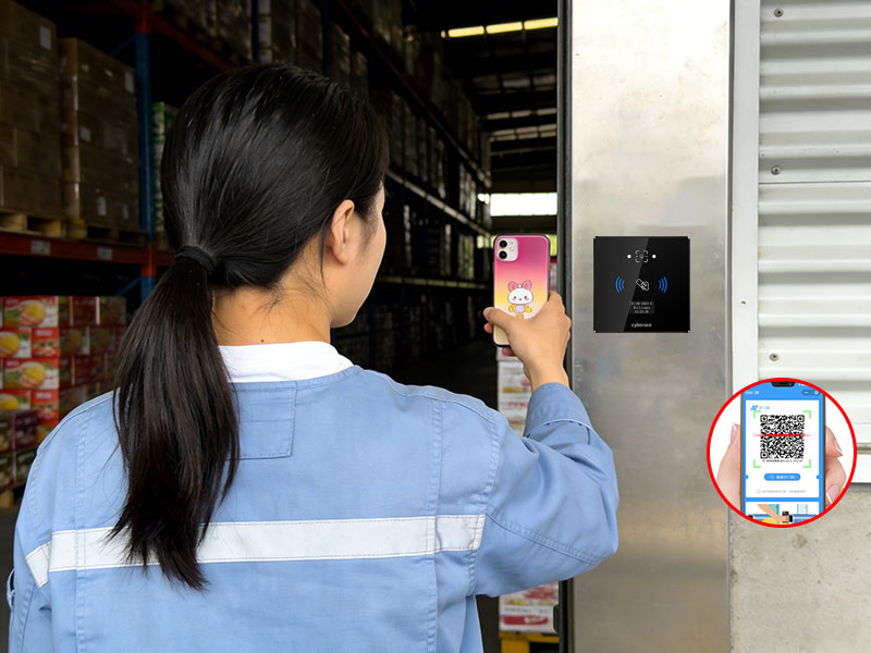 Precise, practical, and efficient: A case study of a QR code access control system for a large food group warehouse