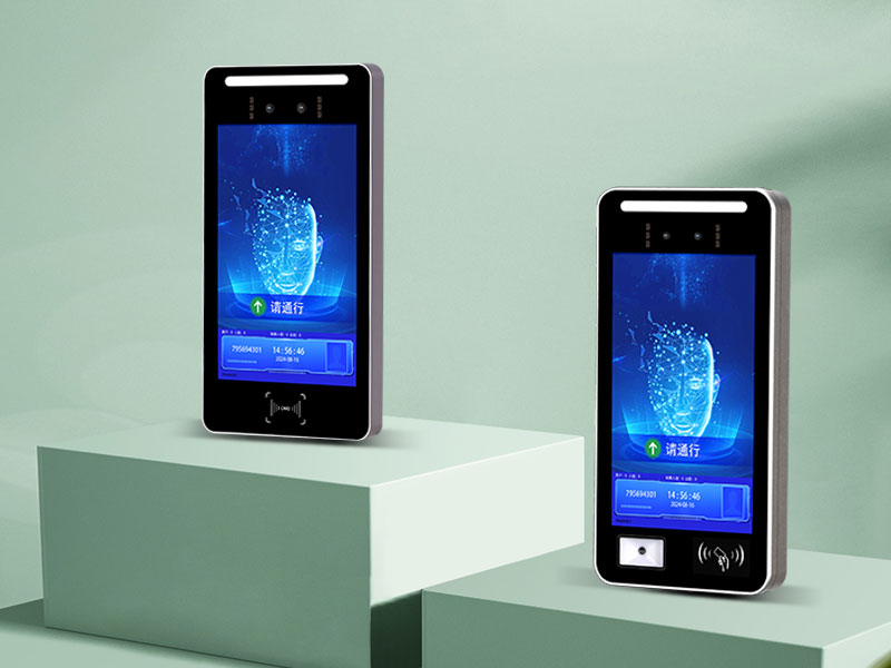 QR Code and Facial Recognition Integrated Access Control Terminal