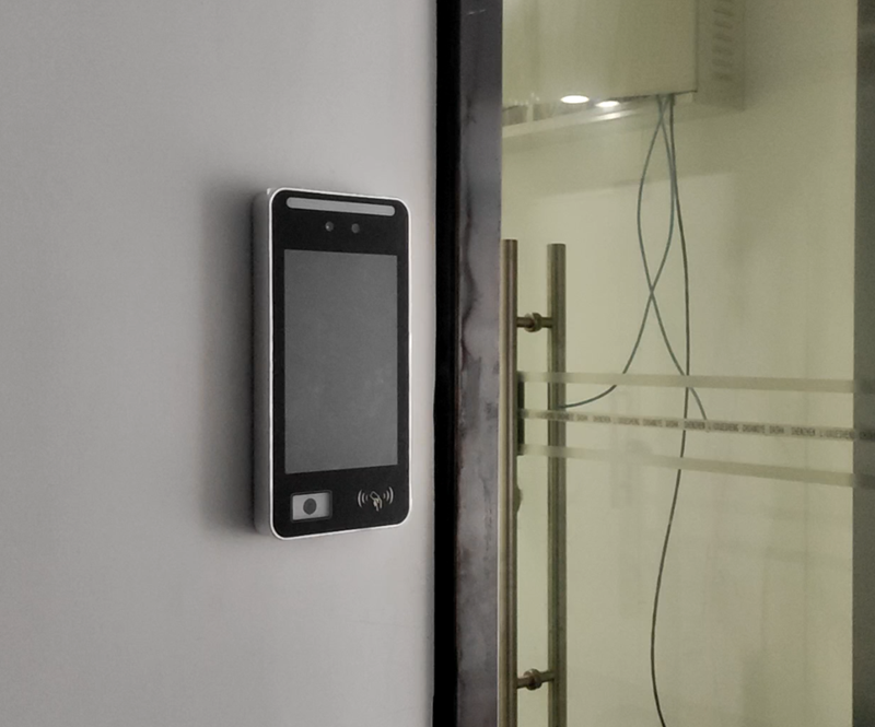 Field Installation Photos – QR Code and Facial Recognition Integrated Access Control Terminal
