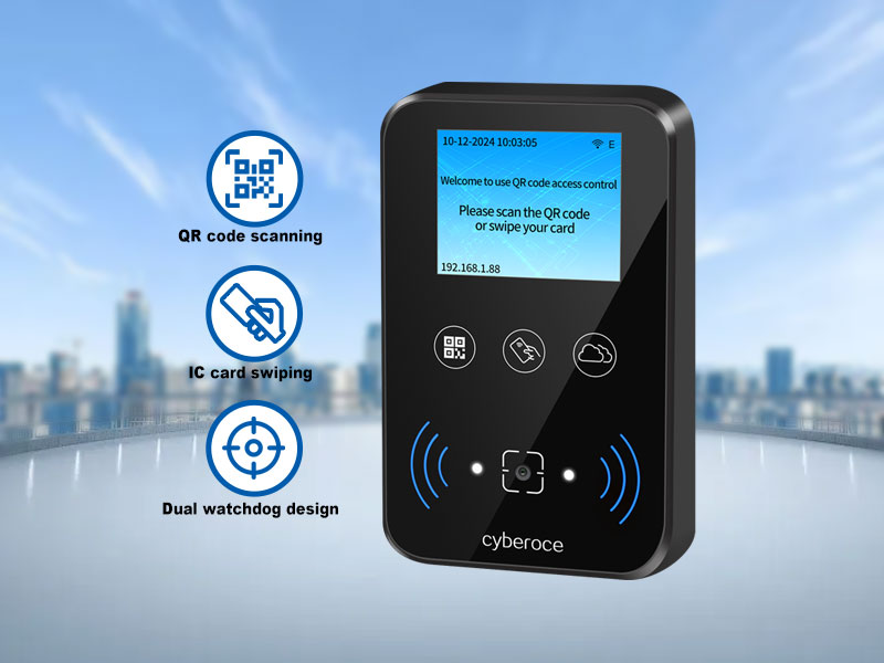 The Cyberoce QR code access control core module is crucial for stable operation.