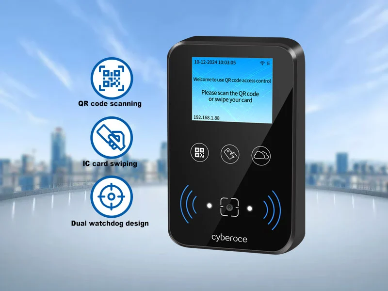 The Cyberoce QR code access control core module is crucial for stable operation.