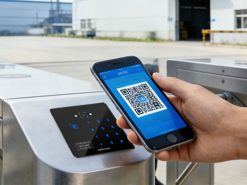 The actual value of access control with QR Codes devices integrate multiple access methods