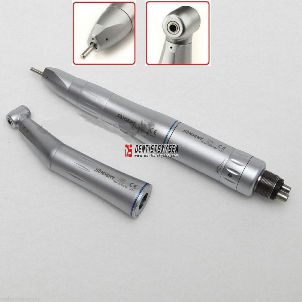 NSK Dental 1:1 Contra Angle Low Speed Handpiece Inner Water Spray Air Motor Kit