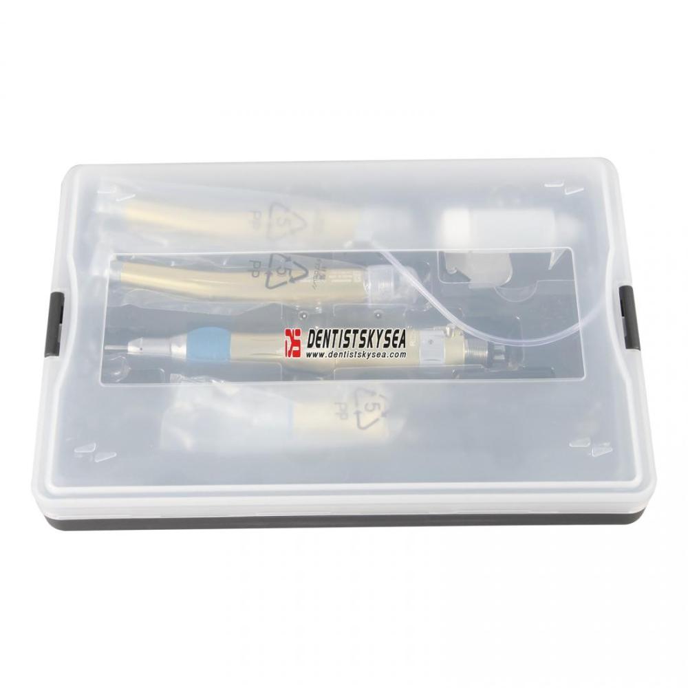 2*NSK Style Dental High Speed Handpiece +1*Low Speed Kit E-Type 4-H Golden