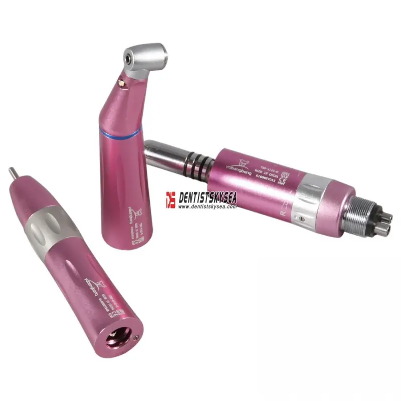 KAVO Dental Inner Water Spray Fiber Optic LED Low Speed Handpiece Kit 4 Hole YH4