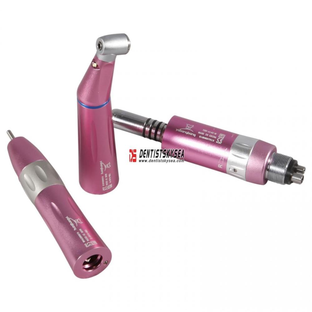 KAVO Dental Inner Water Spray Fiber Optic LED Low Speed Handpiece Kit 4 Hole YH4