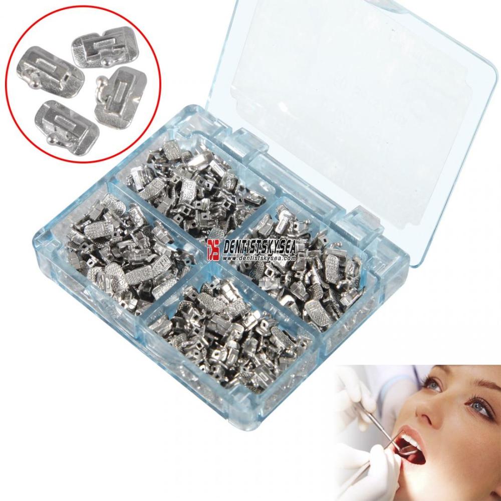 50 Set Dental Buccal Tube 1st Molar Bonding Single Monoblock Roth 022