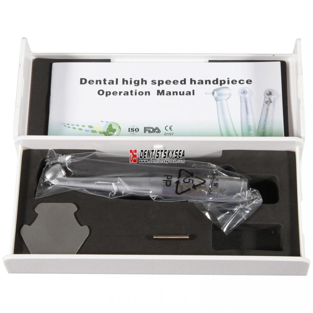 Dental 45 Degree Small Mini Head Fiber Optic LED Handpiece fit Kavo Lux Coupler