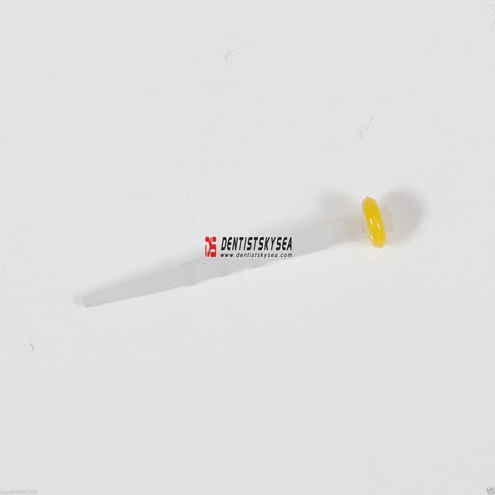 5pcs/box Dental Oral Glass Fiber Post Straight Pile Screw Thread Quartz
