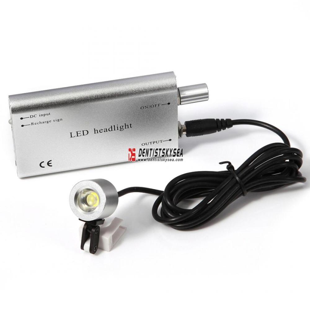 LED Head Light Lamp for Dental Surgical Medical Binocular Loupes