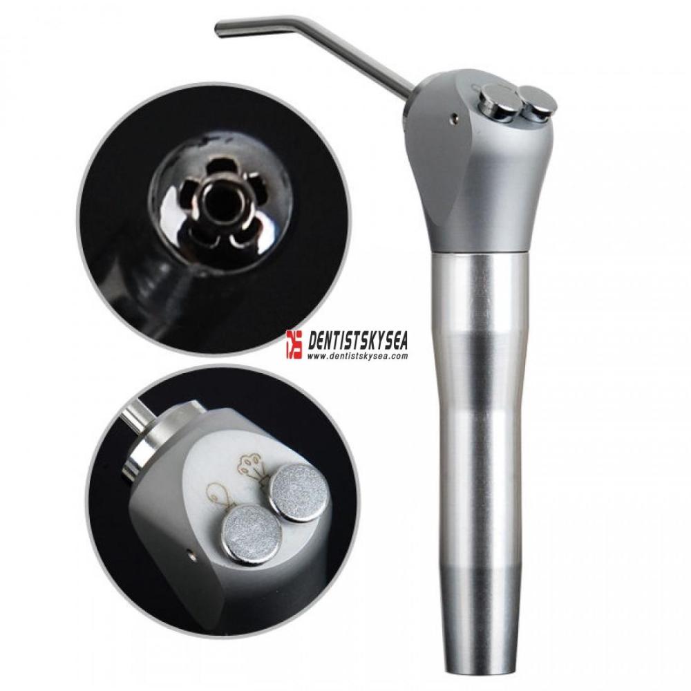 New Dental Air Water Spray Triple Syringe 3 Way Handpiece w/ Nozzles Tips Tubes
