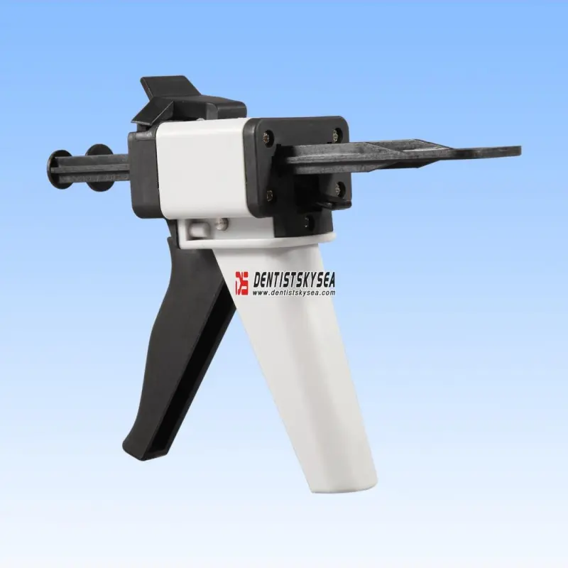 3 Dental 1:1 Impression Mixing Dispenser Gun Caulking AB Gun Silicone rubber