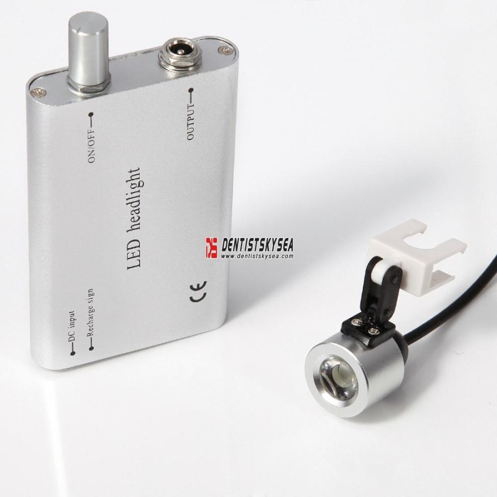 LED Head Light Lamp for Dental Surgical Medical Binocular Loupes