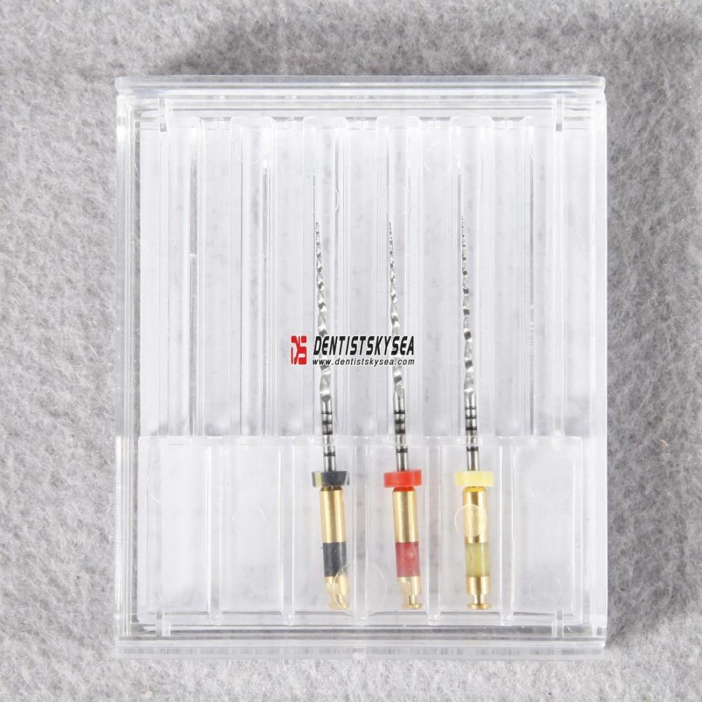 3pcs Dental Endodontic Reciprocating Files TF3 25 mm Assorted No.20/25/40
