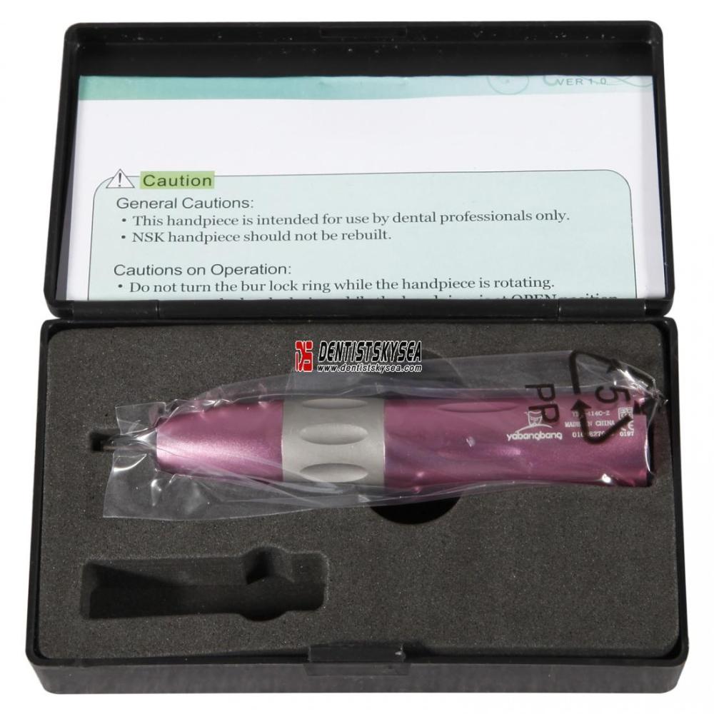 ONE PIECE Dental Internal Water Spray Low Speed Straight Nosecone Handpiece KAVO YH Gold Pink black