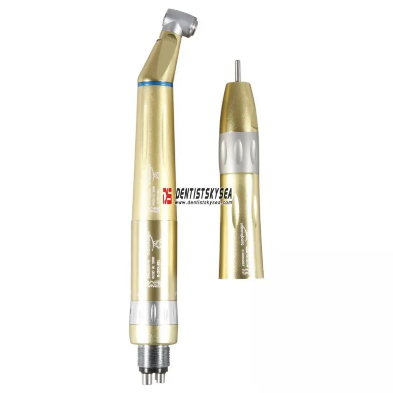 KAVO Dental Inner Water Spray Fiber Optic LED Low Speed Handpiece Kit 4 Hole YH4