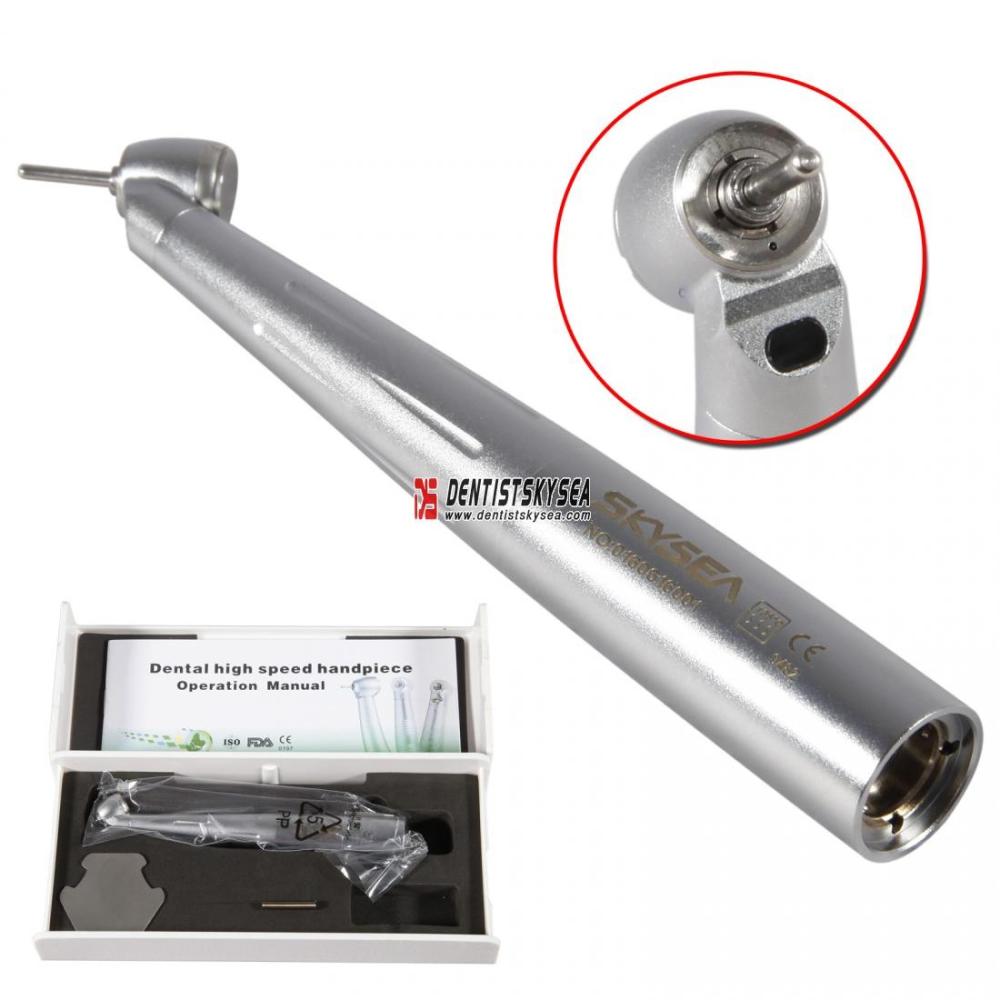 Dental 45 Degree Small Mini Head Fiber Optic LED Handpiece fit Kavo Lux Coupler