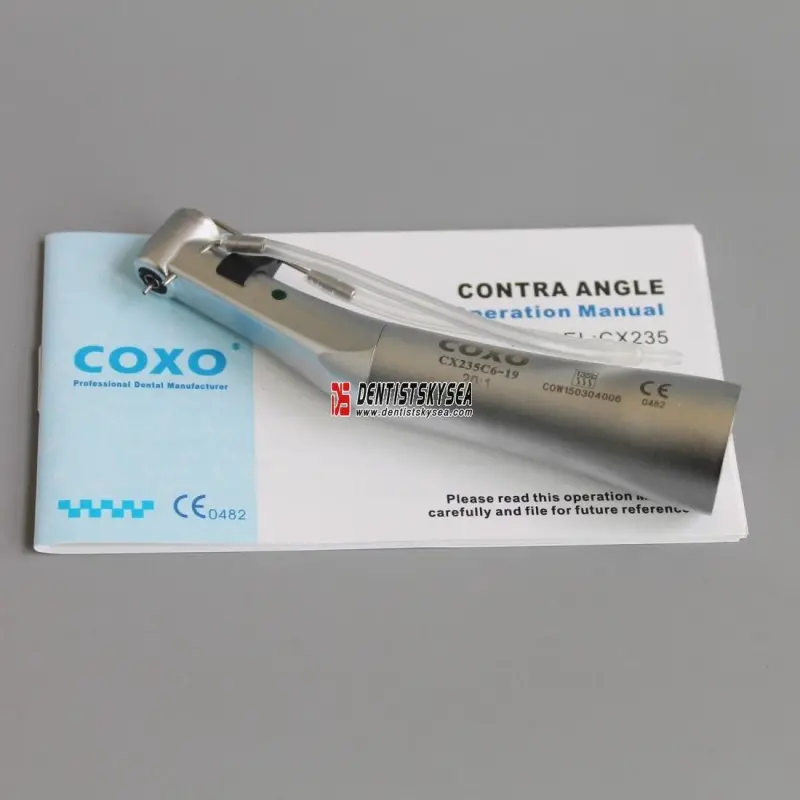 Dental 20:1 Reduction Implant Surgery Contra Angle Handpiece fit E type Motor