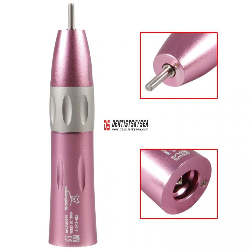 ONE PIECE Dental Internal Water Spray Low Speed Straight Nosecone Handpiece KAVO YH Gold Pink black