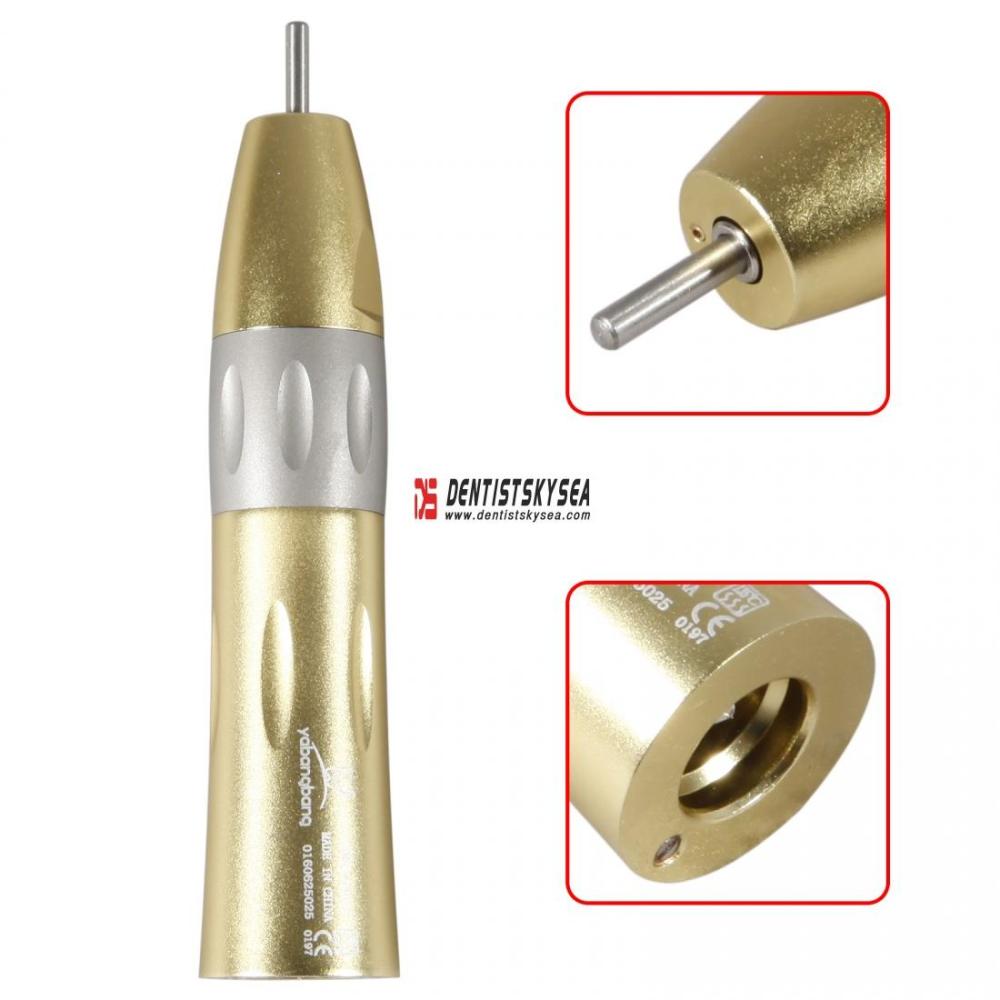 ONE PIECE Dental Internal Water Spray Low Speed Straight Nosecone Handpiece KAVO YH Gold Pink black