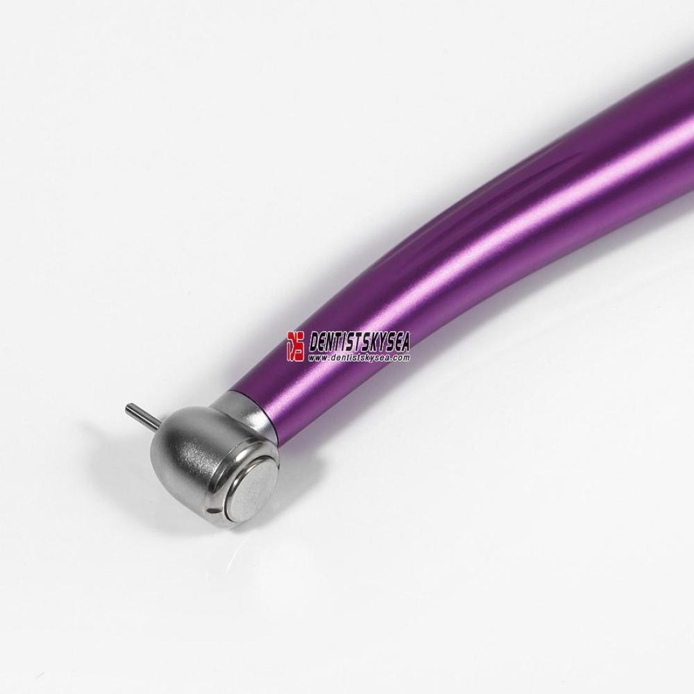 Dental Colour Handpiece  High Speed  Push Button Standard HEAD CHABM PURPLE