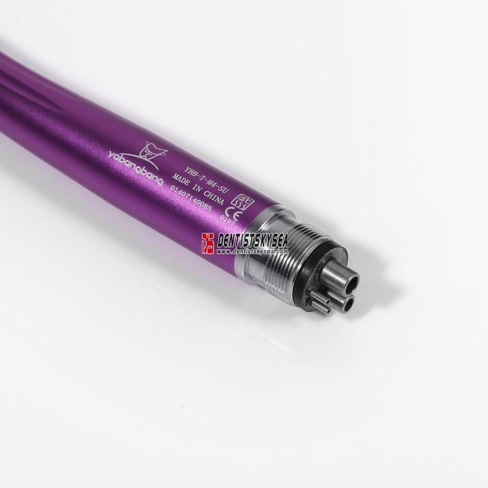 Dental Colour Handpiece  High Speed  Push Button Standard HEAD CHABM PURPLE
