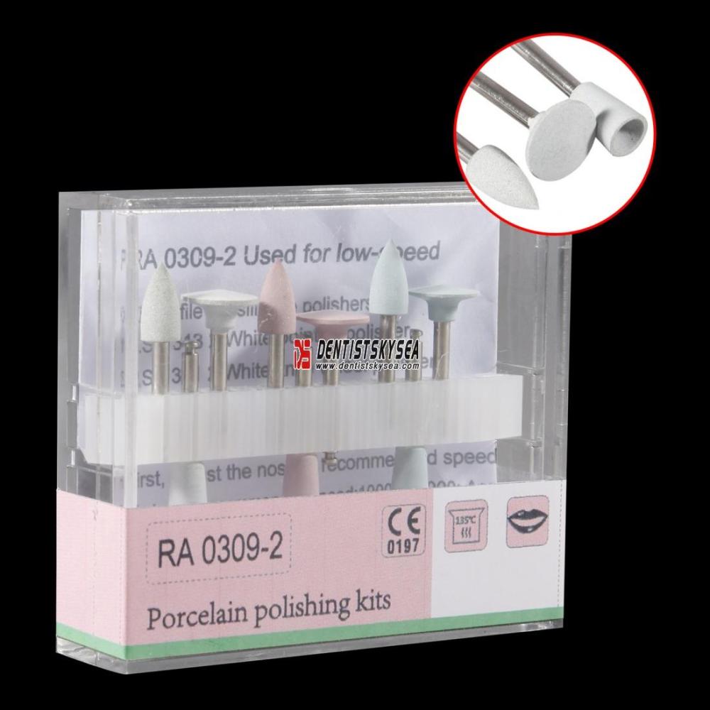 Dental porcelain Polishing Kit for Low Speed Contra Angle Handpiece RA 0309-2