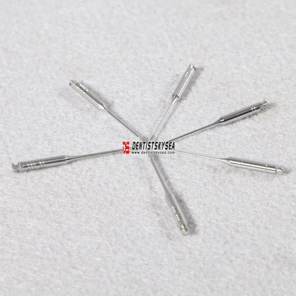 6PCS Dental GATES Drills File 32mm #1-6 Endo Root Canal Rotary Staniless Steel