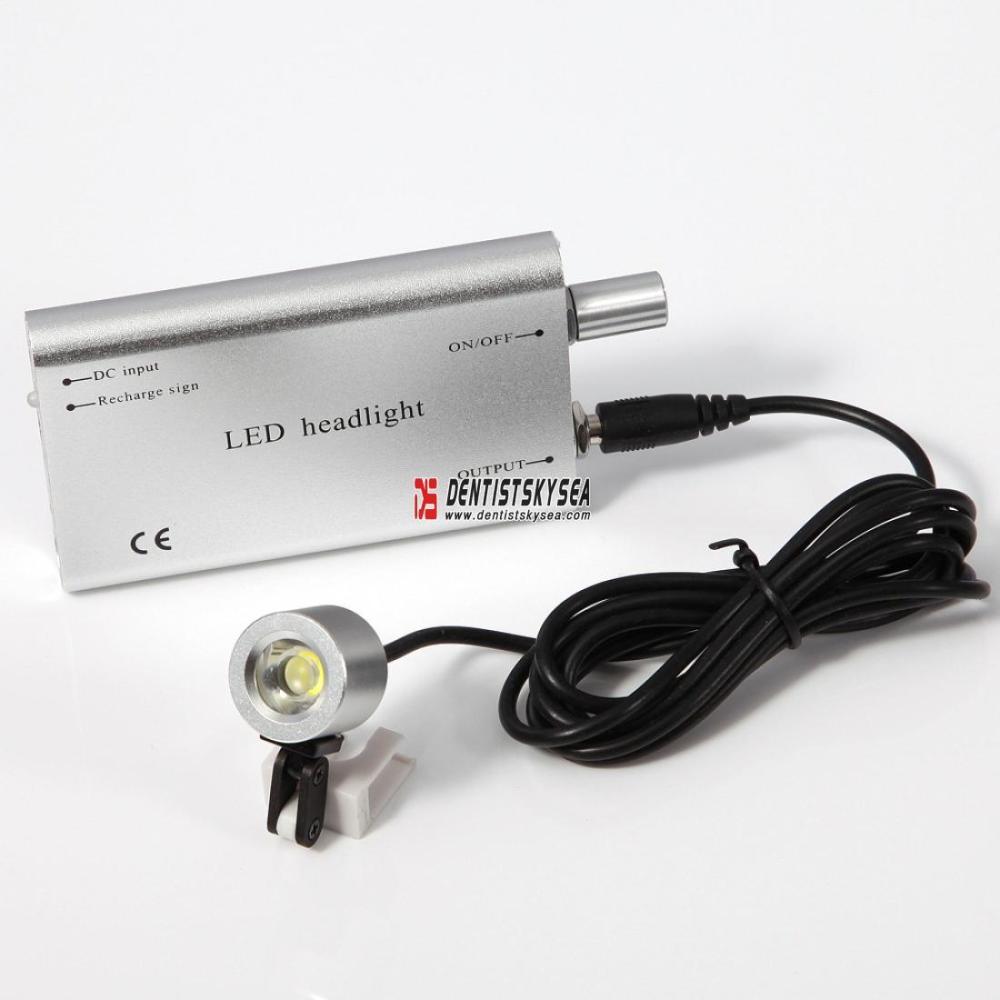 LED Head Light Lamp for Dental Surgical Medical Binocular Loupes