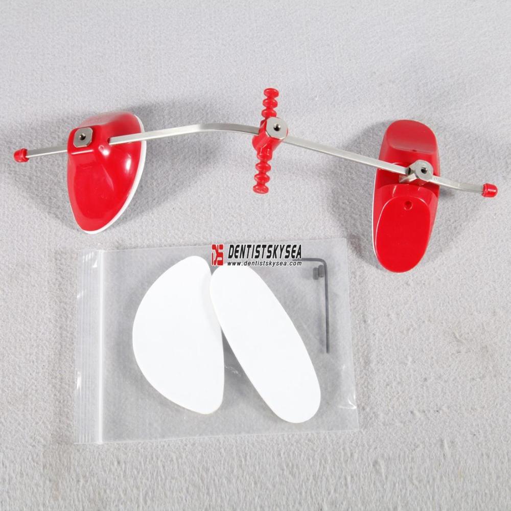 Dental orthodontic Facemask Face Mask Forward pull single bars Blue Red color