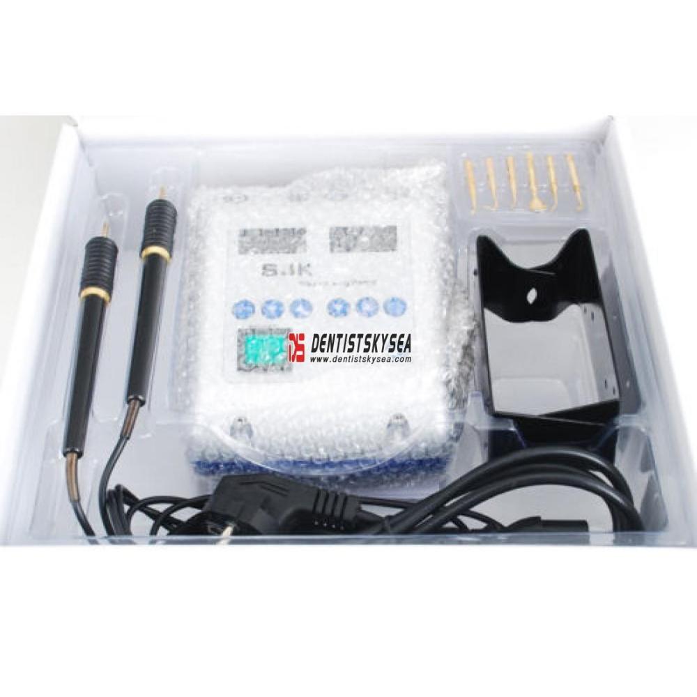Dental Equipment Electric Wax Carving Knife Carver 2 Pen Waxer Pot &amp; 6 Tips 