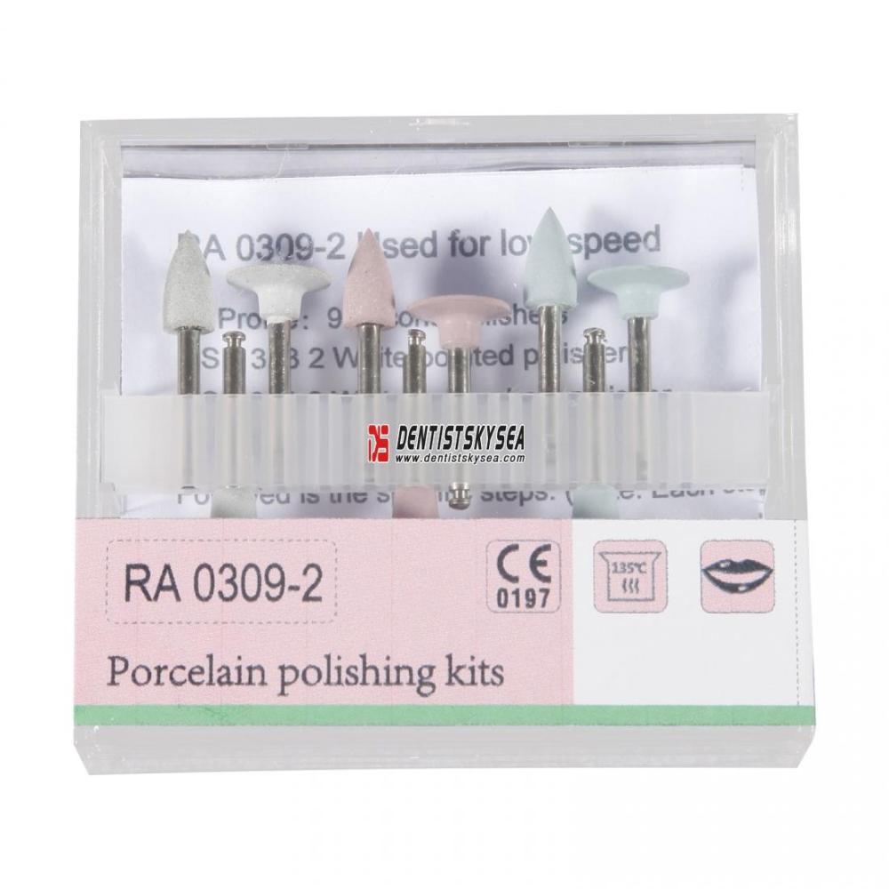 Dental porcelain Polishing Kit for Low Speed Contra Angle Handpiece RA 0309-2