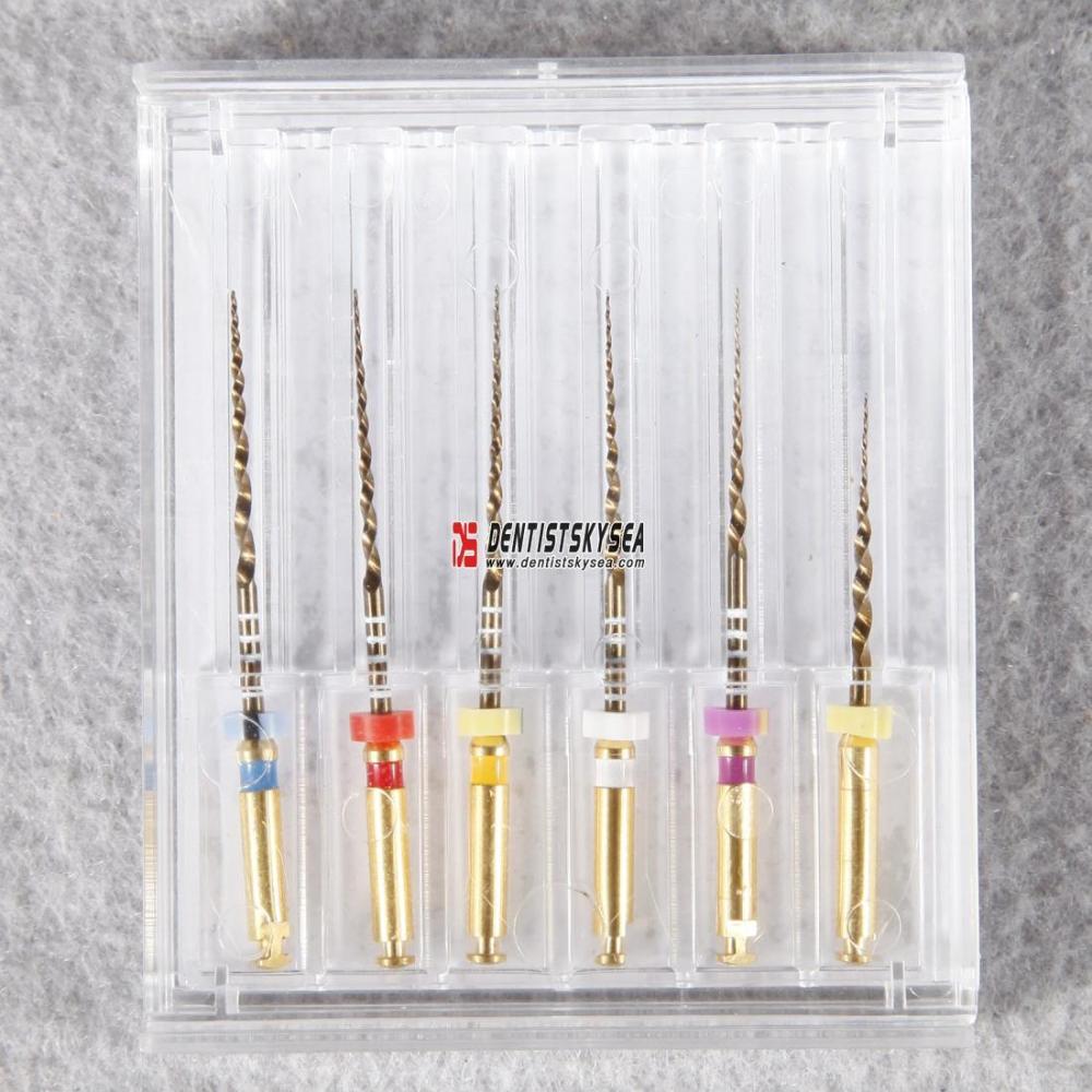 6pcs Protaper Dental Endodontics Treatment Endo Niti Files Rotary V0-T3 Tips
