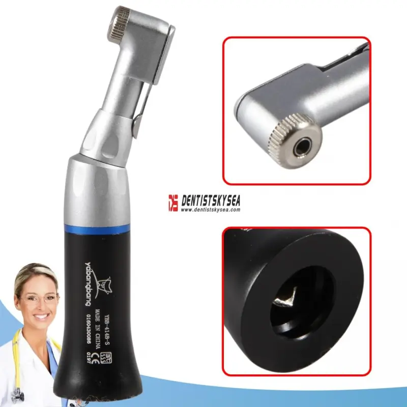 NSK Style Dental Low Speed Contra Angle Handpiece E-Type Latch with 3 Colors