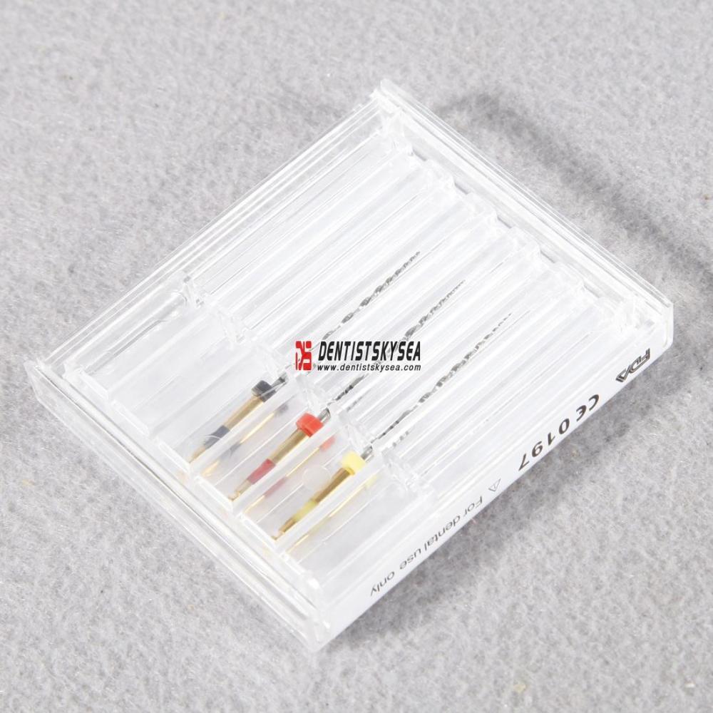 3pcs Dental Endodontic Reciprocating Files TF3 25 mm Assorted No.20/25/40