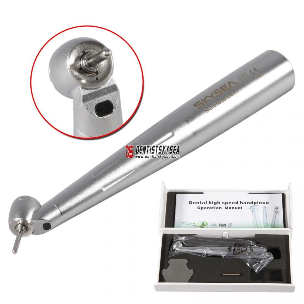 Dental 45 Degree Small Mini Head Fiber Optic LED Handpiece fit Kavo Lux Coupler