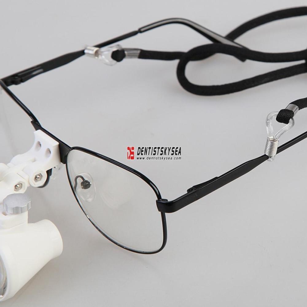 3.5x 420mm Loupe binocular magnifier lens glasses Surgical Medical white color