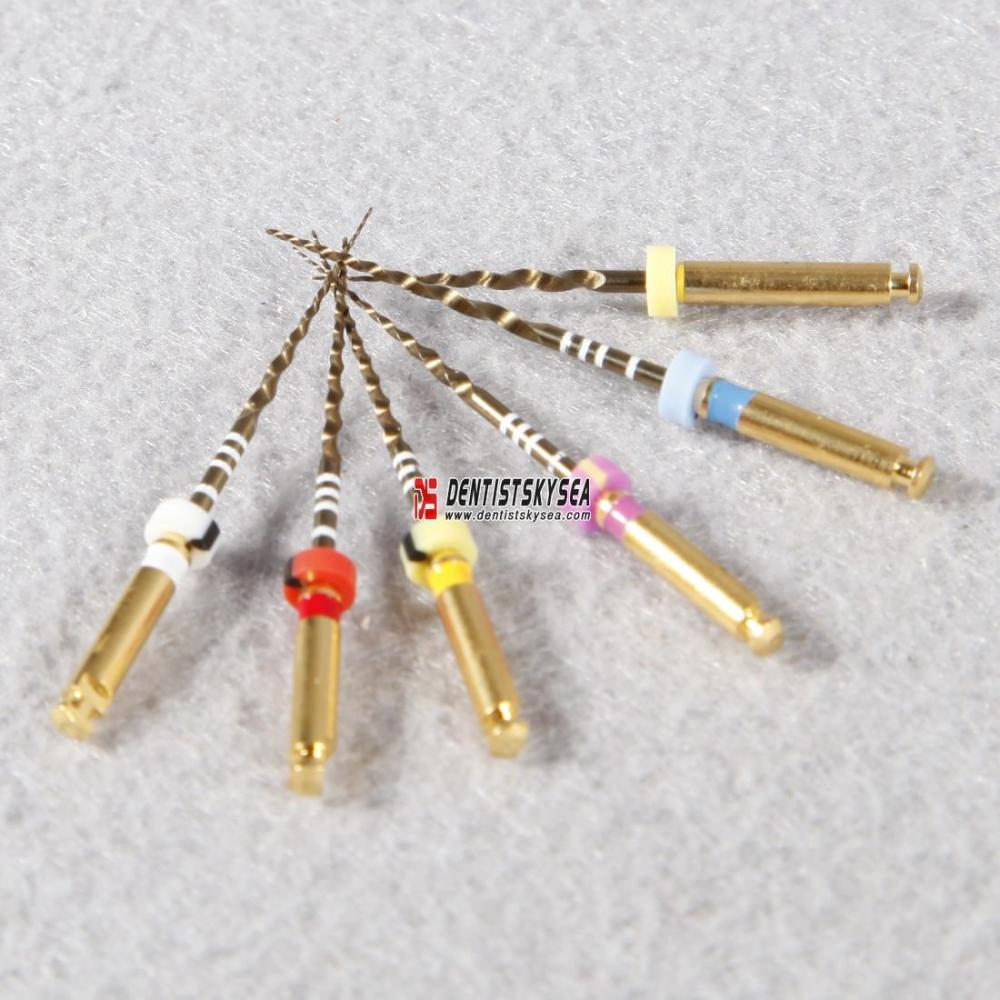 6pcs Protaper Dental Endodontics Treatment Endo Niti Files Rotary V0-T3 Tips