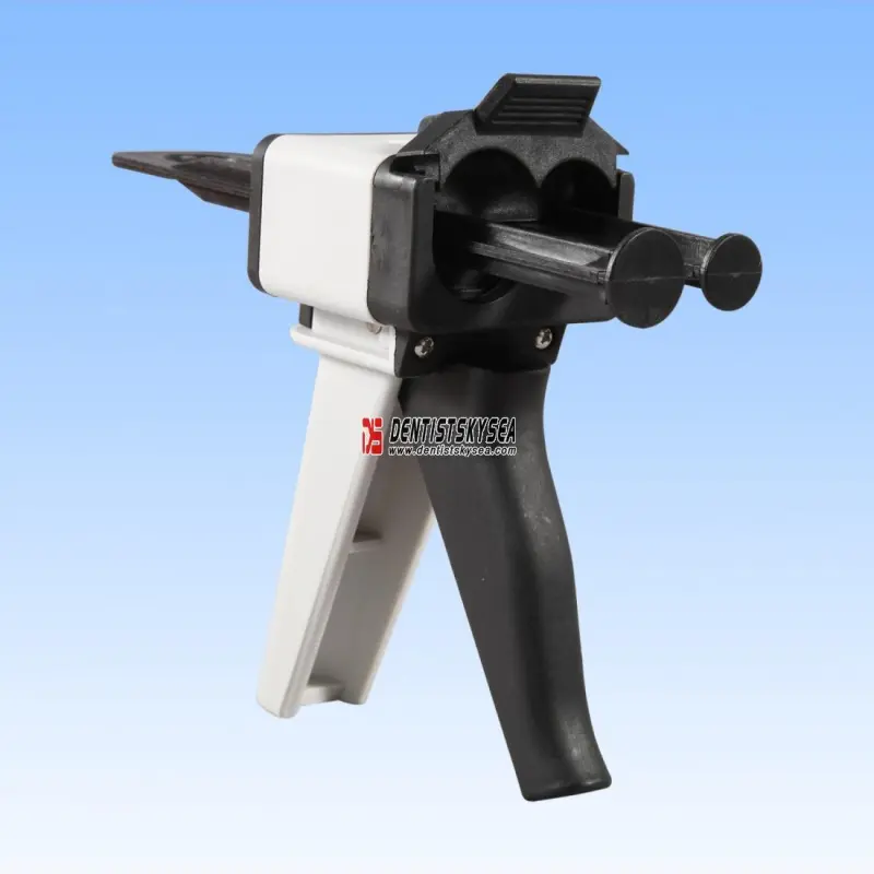 3 Dental 1:1 Impression Mixing Dispenser Gun Caulking AB Gun Silicone rubber