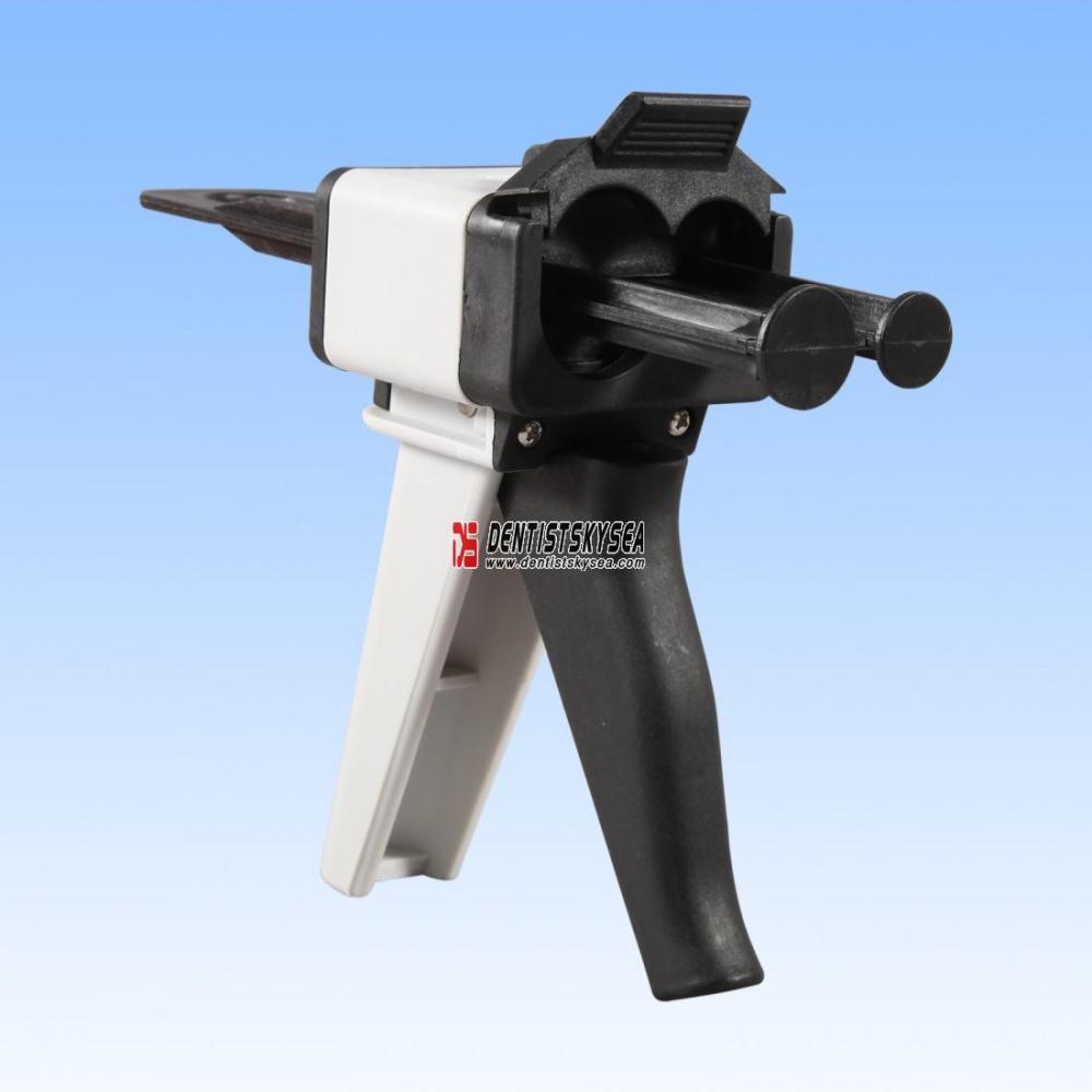 3 Dental 1:1 Impression Mixing Dispenser Gun Caulking AB Gun Silicone rubber